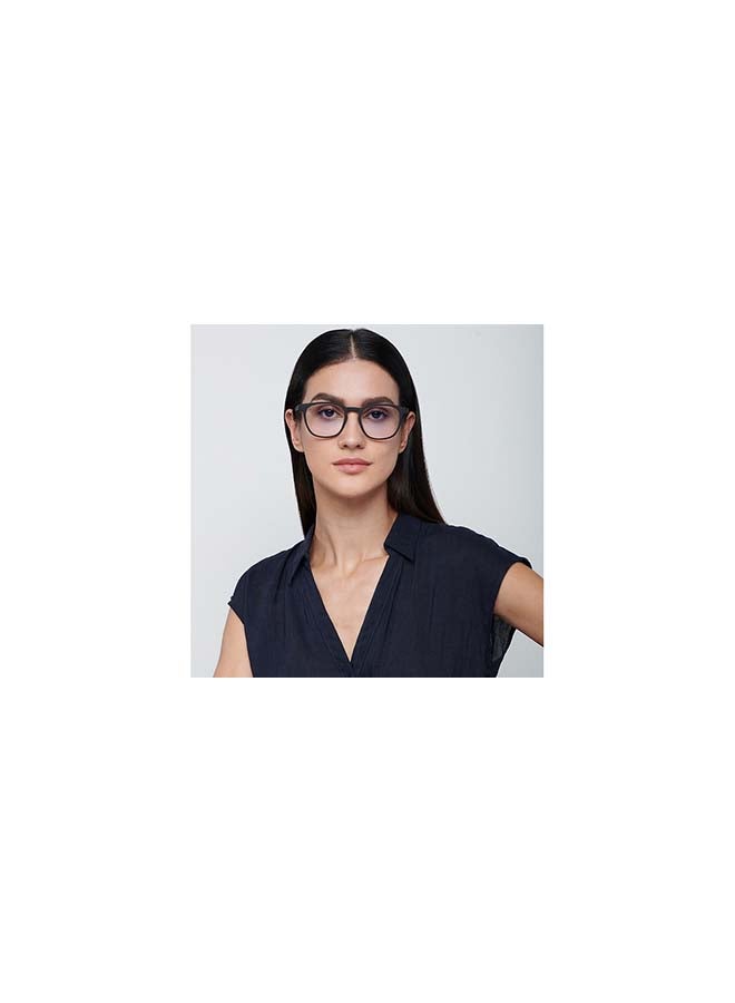Lenskart Blu - Zero Power Bluecut & Antiglare Wayfarer Shape Computer Eyeglasses LB E14058 - Lens Size: 50mm - Black - Image 1
