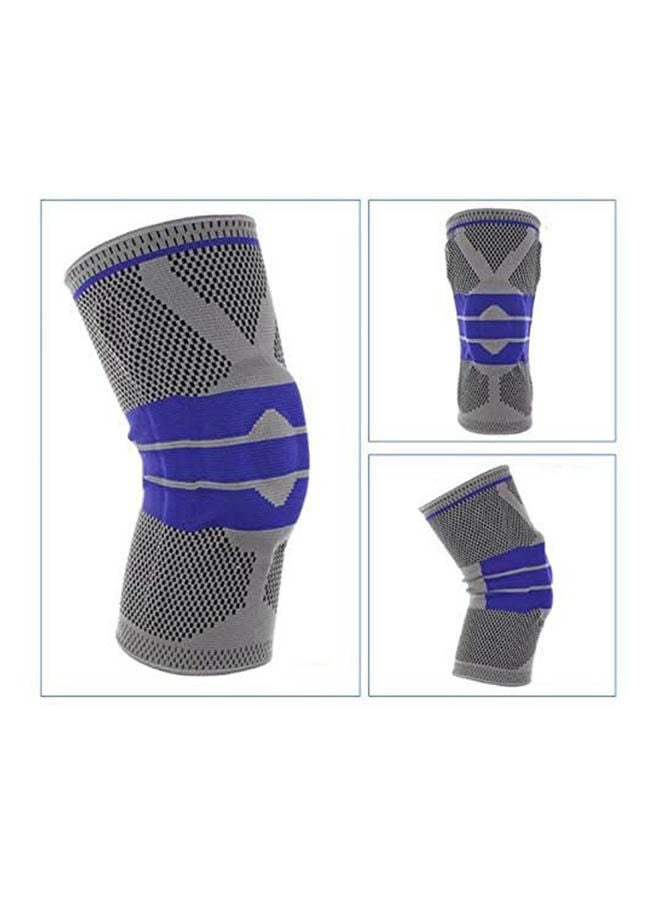 ماركة غير محددة 1Pcs 3D Weaving Knee Pads Supports Brace Volleyball Basketball Meniscus Patella Protectors Sports Safety Kneepads  - Image 2