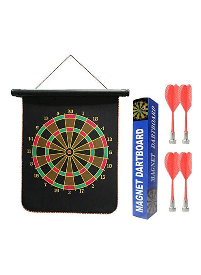 Thick Double-Sided Magnetic Dart Target Safety Dart Set 12inch - Image 1