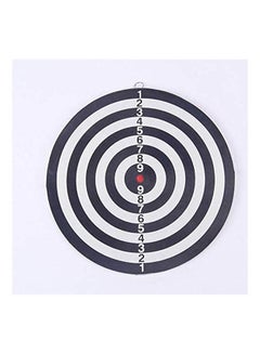 Generic Sport Double Target Dart Magnetic Flocking Dartboard Board Double Thickening 15inch  - Image 2