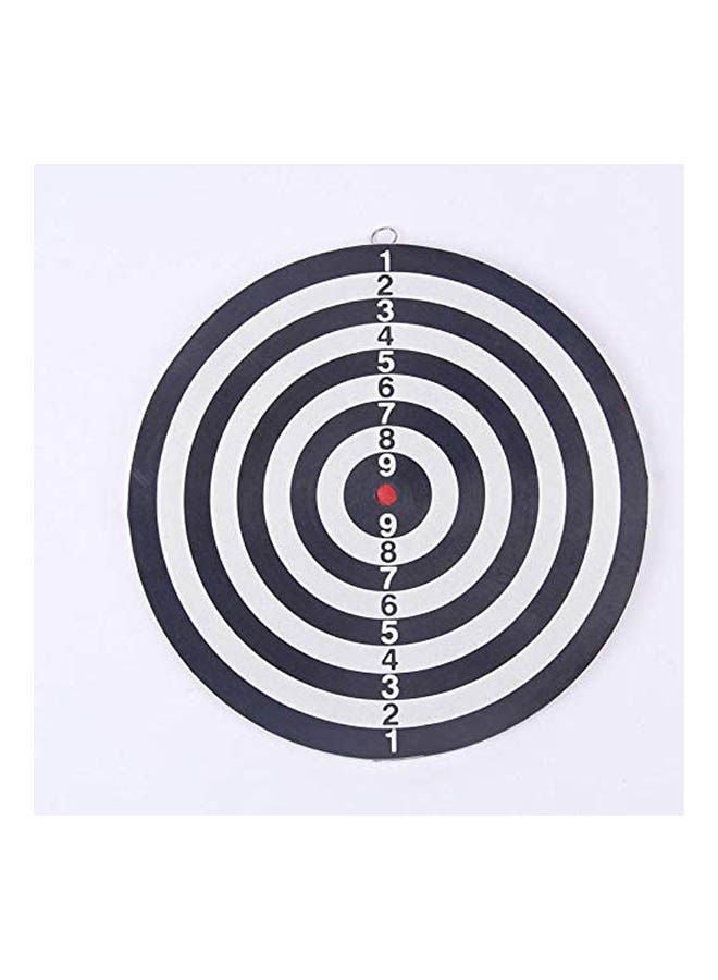 Generic - Sport Double Target Dart Magnetic Flocking Dartboard Board Double Thickening 15inch - Image 1