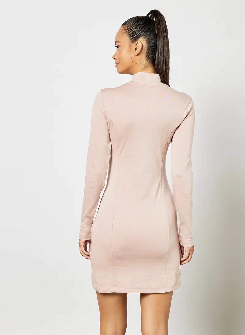 نايكي NSW Air Long Sleeve Dress Pink