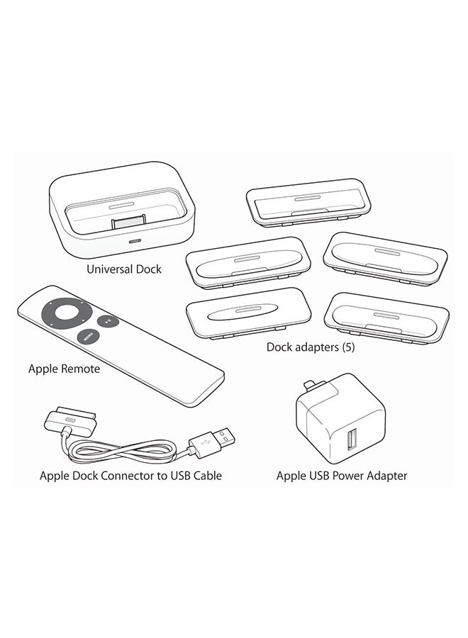 Apple - Universal Dock White - Image 1