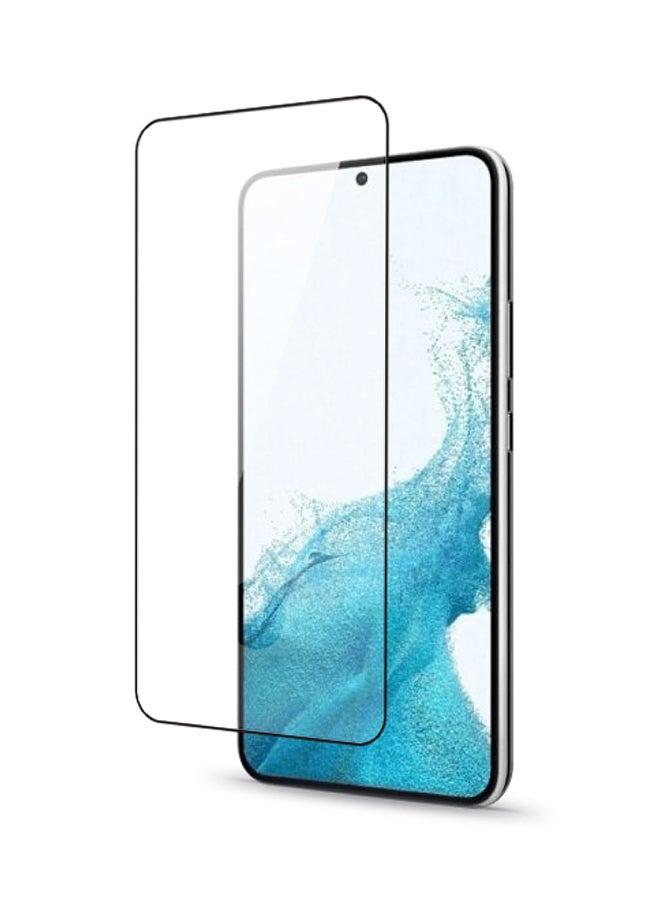 HYPHEN - Full Coverage 9H Hardness and Anti-Scratch Surface Tempered Glass Compatible with Samsung Galaxy S22 | Oleophobic Anti-Fingerprint Coating | High Touch Sensitivity Clear - Image 1