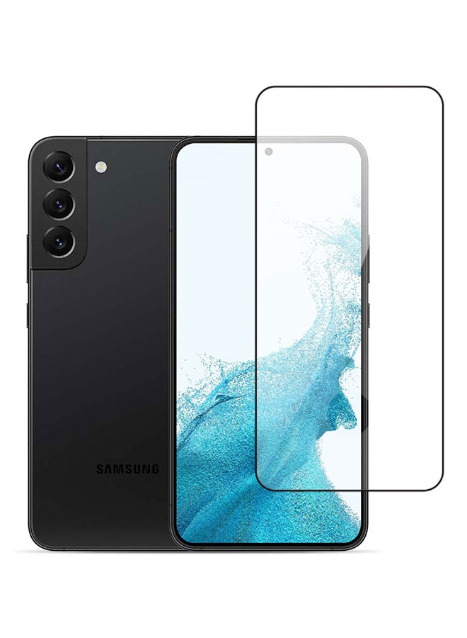HYPHEN - Full Coverage 9H Hardness and Anti-Scratch Surface Tempered Glass Compatible with Samsung Galaxy S22 | Oleophobic Anti-Fingerprint Coating | High Touch Sensitivity Clear - Image 1