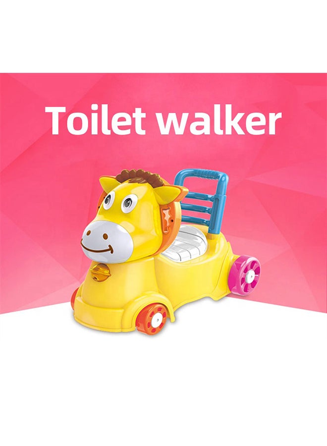 سكوتر للأطفال بمرحاض