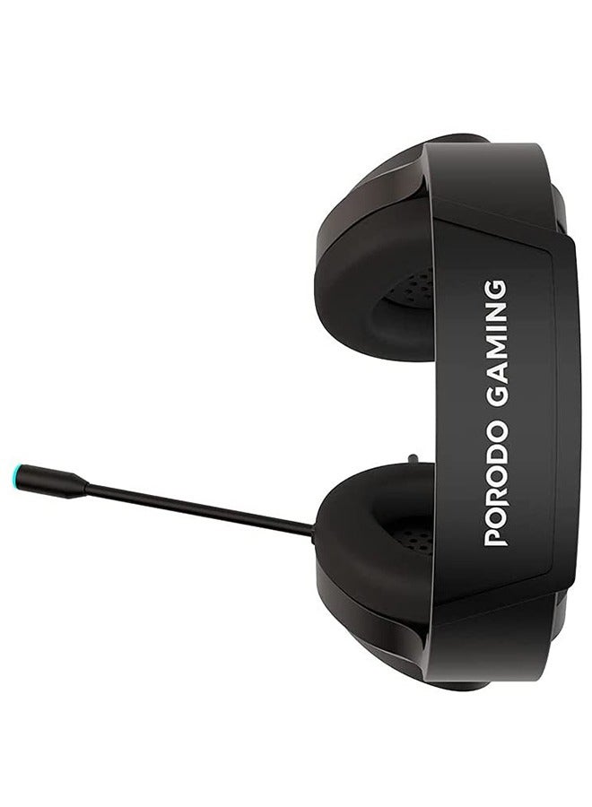 بورودو سماعة رأس PDX414 للألعاب الرياضية الإلكترونية عالية الدقة RGB - Image 2