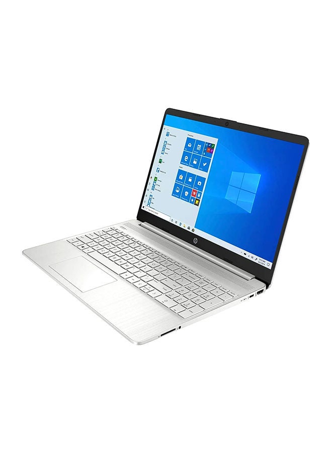 HP - 15-EF1041NR (Upgraded Version) Laptop With 15.6-Inch HD Display, AMD Ryzen 3 3250U Processer/4GB RAM/256GB SSD/Intel UHD Graphics/Windows 10S /International Version English Silver - Image 1