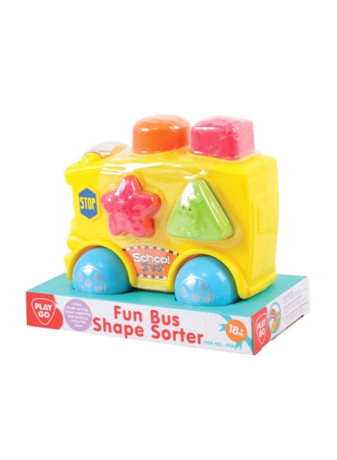 PLAYGO Fun Bus Shape Sorter Assorted  - Image 2