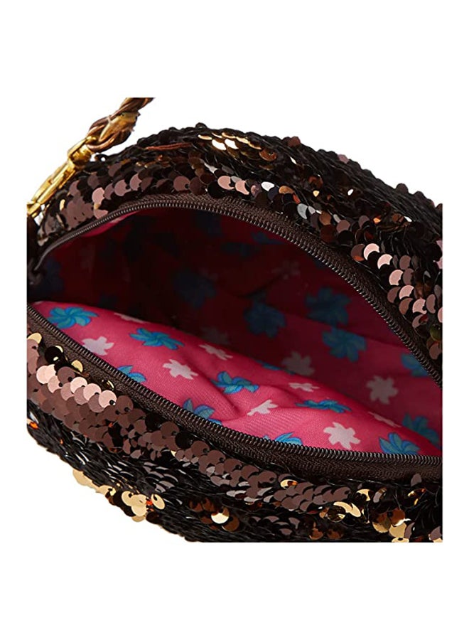 تي واي حقيبة عصرية على شكل القرد دانجلر مرصعة بالترتر 6بوصة - Image 5