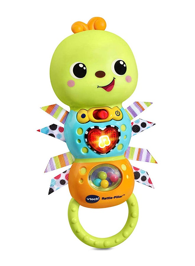 vtech Shake & Sounds Caterpillar for 3-18 Months - VT80-527803 19.1x17.5x5.8cm  - Image 3