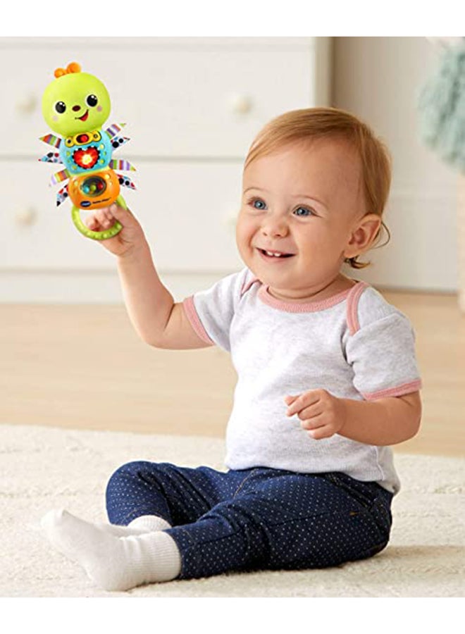vtech Shake & Sounds Caterpillar for 3-18 Months - VT80-527803 19.1x17.5x5.8cm  - Image 4