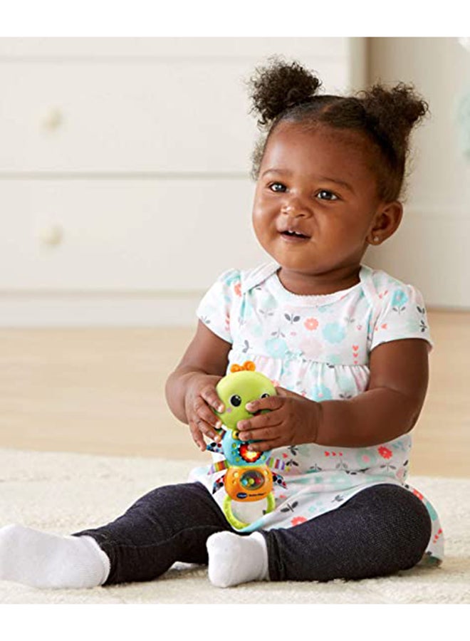 vtech Shake & Sounds Caterpillar for 3-18 Months - VT80-527803 19.1x17.5x5.8cm  - Image 5