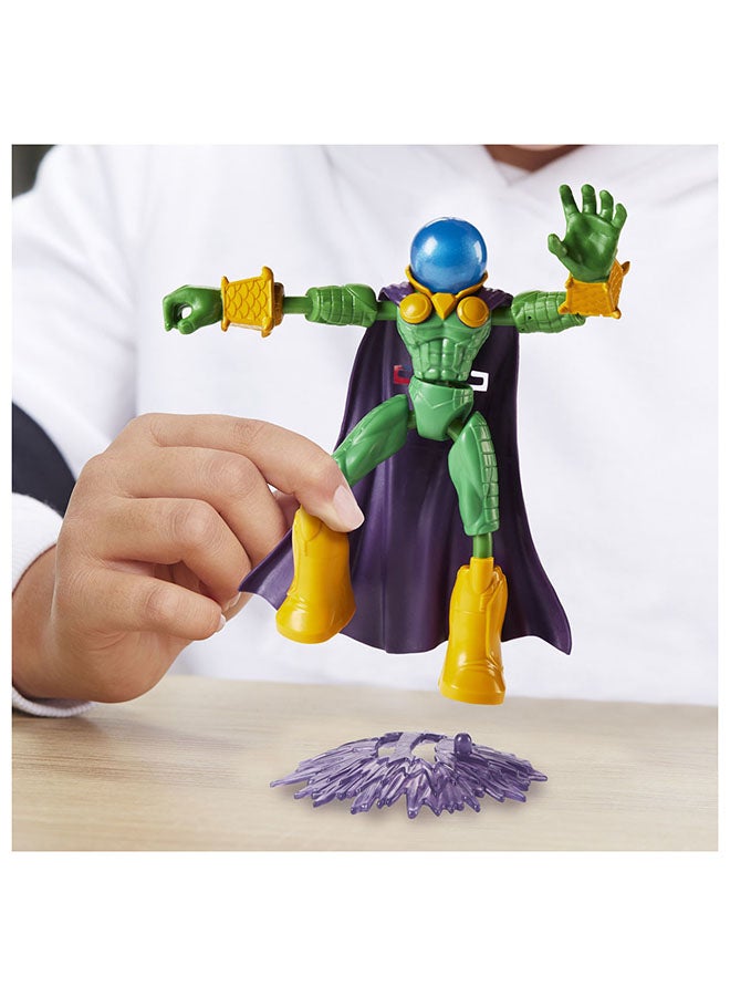 Spider-Man Marvel Bend and Flex Marvel’s Mysterio Action Figure Toy  - Image 4
