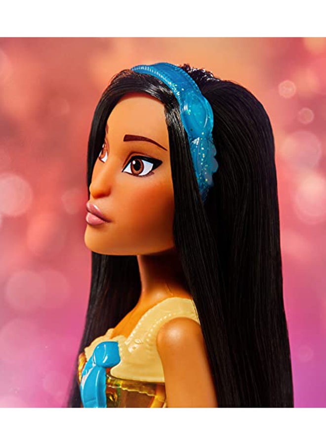 ديزني - دمية بتصميم شخصية بوكاهانتس من تشكيلة رويال شيمير مقاس 5.08 × 12.7 × 35.56 سم 5.08x12.7x35.56سم - Image 1