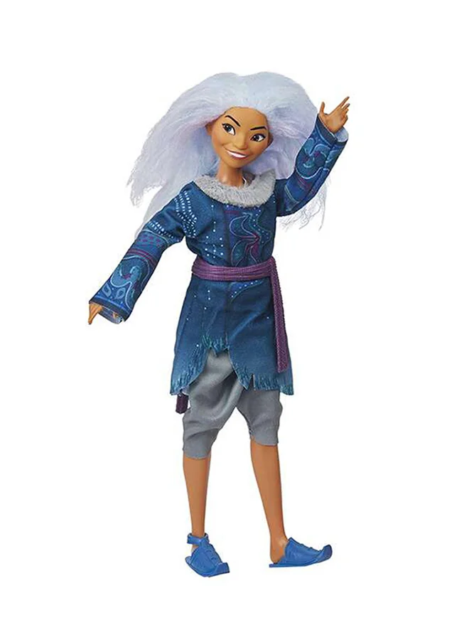 Disney Disney Sisu Human Fashion Doll with Lavender Hair and Movie-Inspired Clothes Inspired by Disney's Raya and the Last Dragon Movie, Toy for 3 Year Old Kids and Up