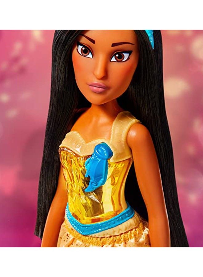 ديزني - دمية بتصميم شخصية بوكاهانتس من تشكيلة رويال شيمير مقاس 5.08 × 12.7 × 35.56 سم 5.08x12.7x35.56سم - Image 1