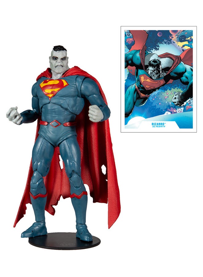 DC Comics Multiverse 7" Action Figure - Superman Bizarro - Image 5