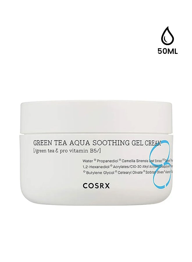 Cosrx - Green Tea Aqua Soothing Gel Cream 50ml - Image 1