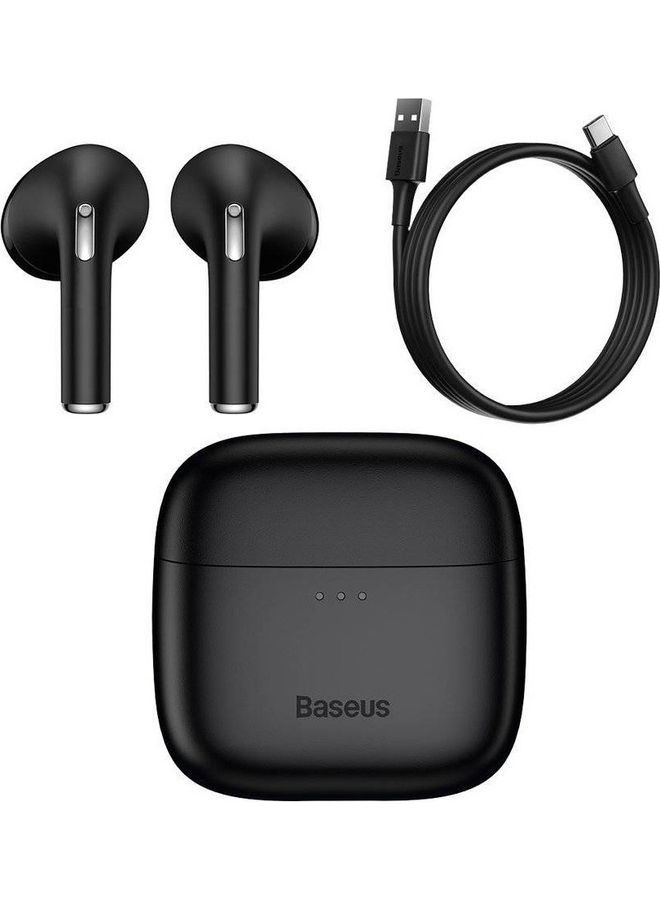 Baseus - Bowie E8 TWS True Wireless Earbuds Bluetooth 5.0, GPS - APP Control, Super-Fast charge, Nearly No-delay & HD Stereo Gaming Earbuds Waterproof IPX5 Black - Image 1