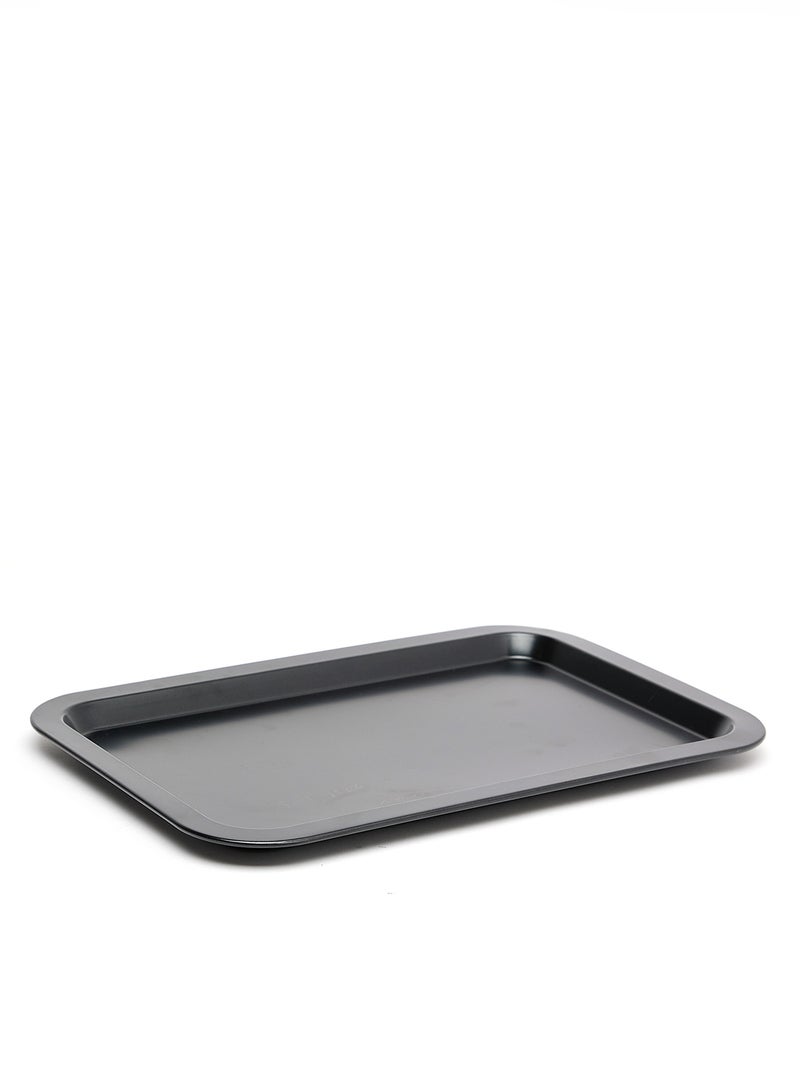 Noon East - 15 Piece Oven Pan Set - Made Of Carbon Steel - Geometric Shapes - Baking Pan - Oven Trays - Cake Tray - Oven Pan - Black Black Geometric Shapes - Image 1