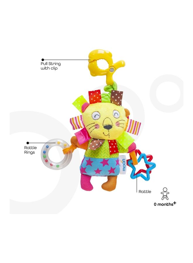 مون لعبة موسيقية تعمل بسحب الخيط لعربة الأطفال ومقاعد السيارات - Image 2