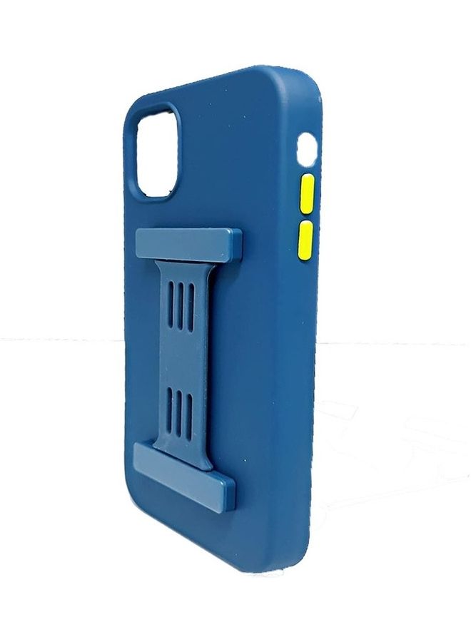 MARGOUN - Protective Case Cover For Apple iPhone 12 Pro Max With Magnetic Bars Blue - Image 1