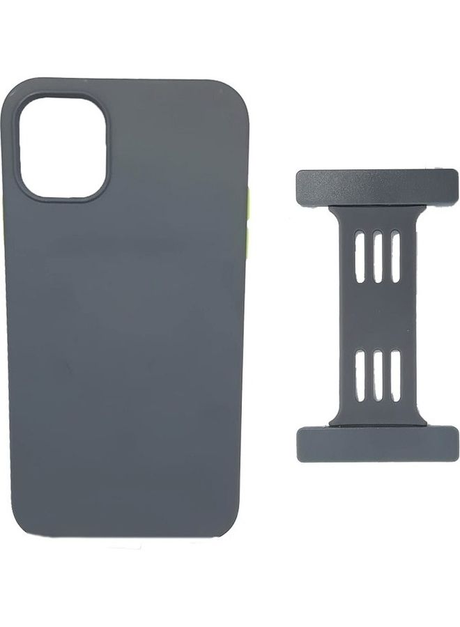 MARGOUN Protective Case Cover For Apple iPhone 13 Pro Max With Magnetic Bars Grey - Image 5