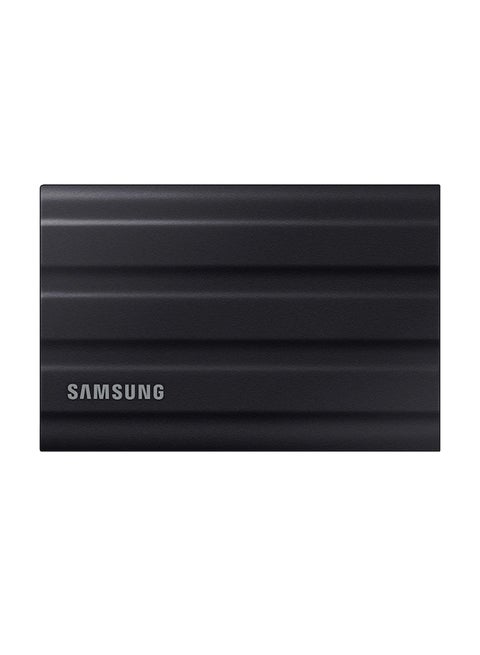 محرك أقراص SSD محمول T7 شيلد بمنفذ USB 3.2 ولون أسود 2.0 TB
