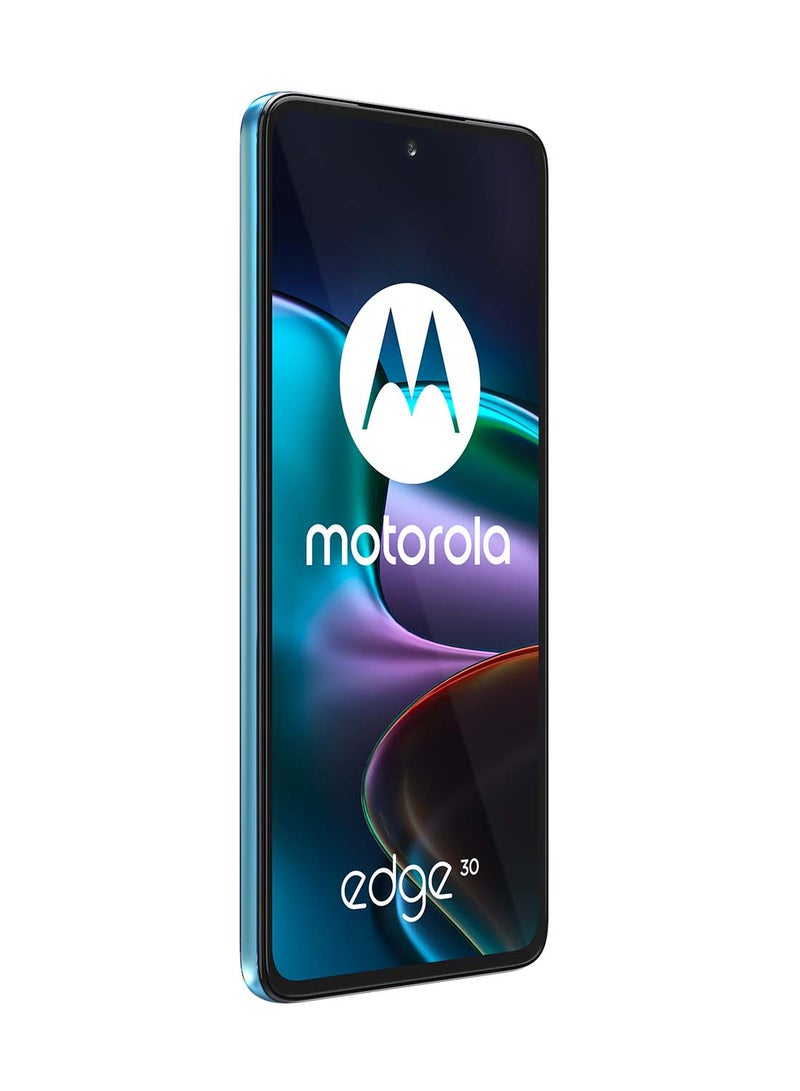 موتورولا هاتف Edge 30 5G ثنائي الشريحة بلون أخضر أورورا وذاكرة وصول عشوائي (RAM) سعة 8 جيجابايت وسعة 256 جيجابايت - إصدار الشرق الأوسط  - Image 4