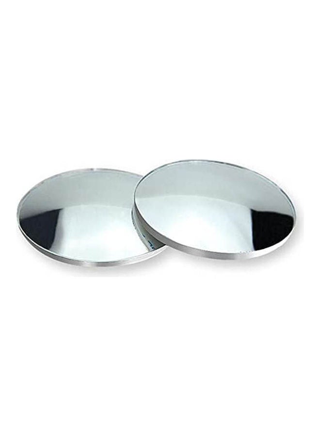 Rear View Small Round Mirror 360 Degree Adjustable Borderless Reverse Mirror