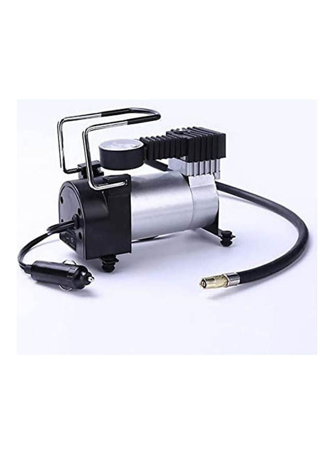 Portable 1 Compressor 12V Dc Tire Inflator Pump For Cars Bikes Bicycle Motorcycles