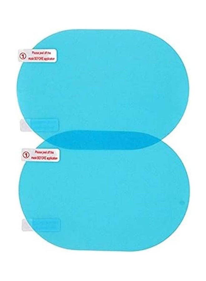 ماركة غير محددة 2Pcs -Sticker Film Window Mirror Car Anti Fog And Rain 
