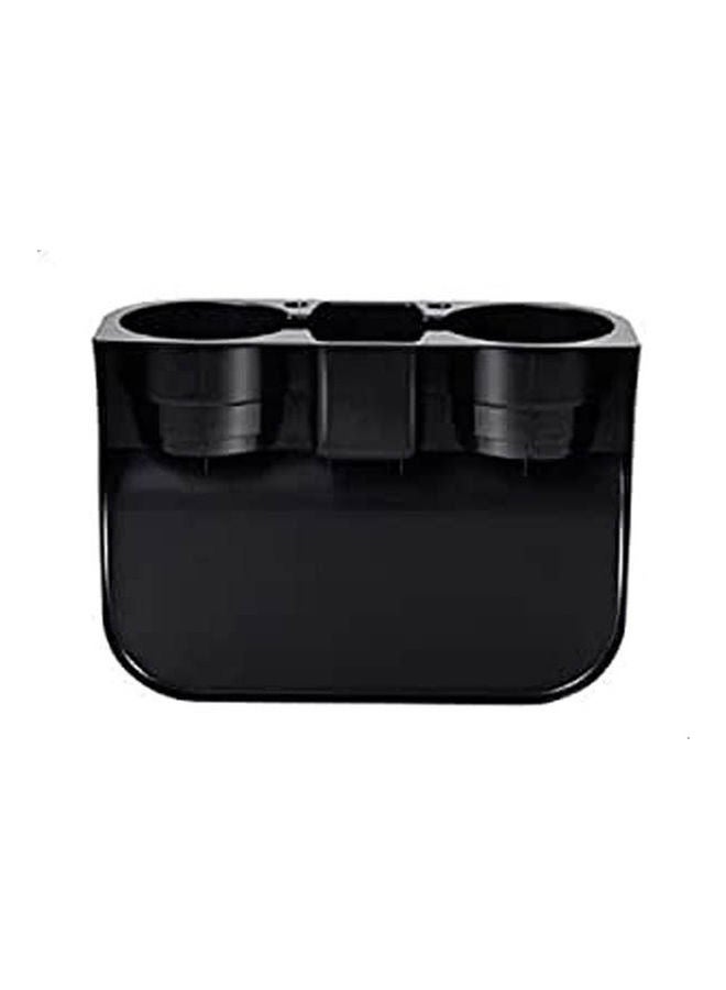 Car 2 Cup Holder Seat Cup Holder Portable Multifunction Vehicle Seat Cup Holder