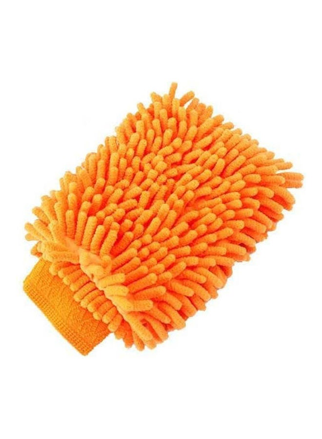Two-Sided Coral Sponge Scrubbing Wipe Car Washing Gloves