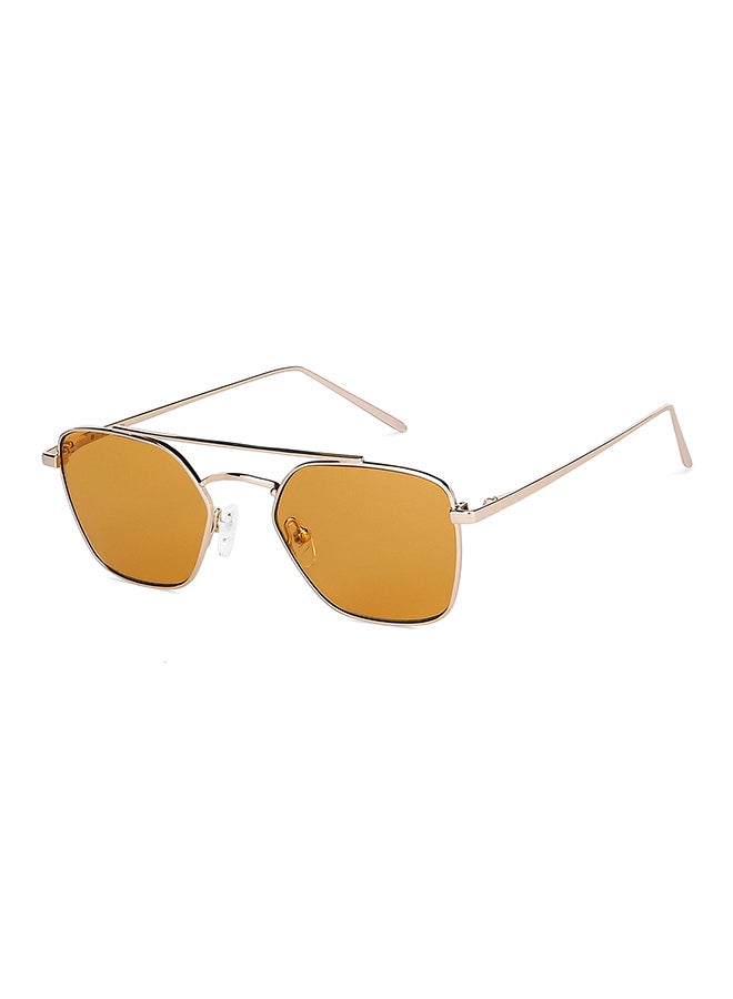 JJ Tints Full Rim Square Frame Polarized & UV Protected Sunglasses JJ S12471S - 51mm - Gold - v1652272144/N53291615A_2