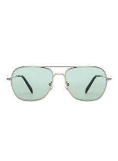 JJ Tints Full Rim Square Frame Polarized & UV Protected Sunglasses JJ S12811 - 55mm - Silver