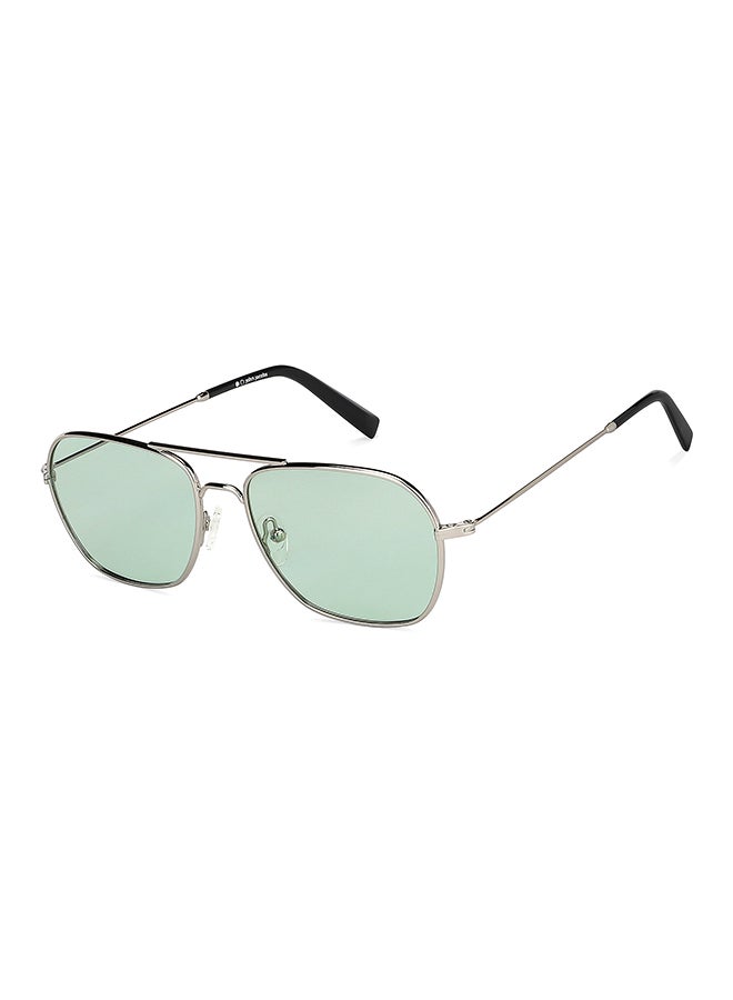John Jacobs - JJ Tints Full Rim Square Frame Polarized & UV Protected Sunglasses JJ S12811 - 55mm - Silver - Image 1