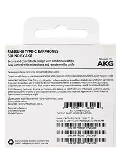 Samsung EO-IC100 Akg Type-C In-Ear Earphones White  - Image 4