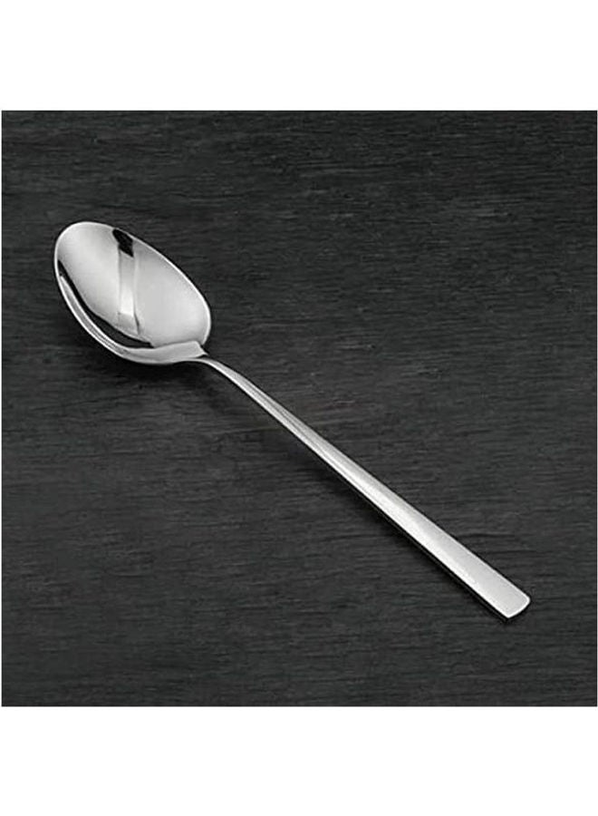 Plain Simple Food Spoon Silver