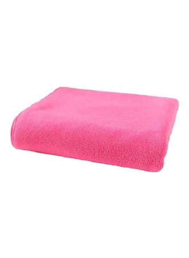 Large Bath Towels Microfiber Fiber Water Pink 70x140cm