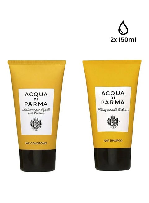 Pack Of 2 Colonia Shampoo And Conditioner Set 2x150ml
