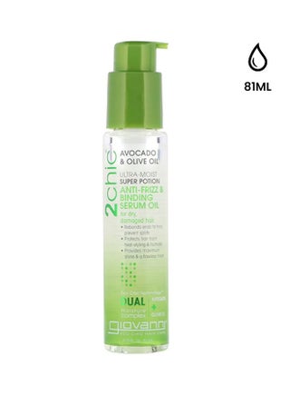 2Chic Ultra-Moist Avocado And Olive Super Potion Anti-Frizz And Binding Serum Oil 81ml - v1652283512/N34624221A_1