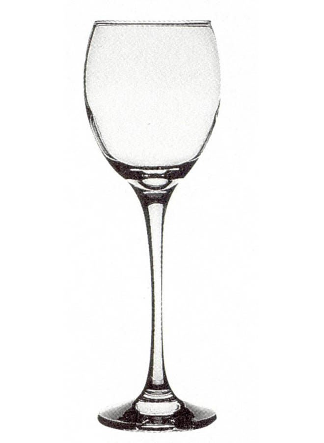 Pasabahce - Empress White Wine 250Cc  8 1/2 Oz Glass Clear - Image 1
