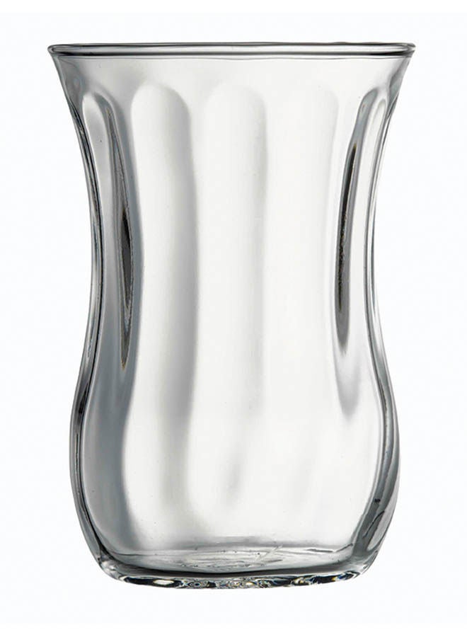 باساباتشي أوسكودار - أكواب شاي - سعة 120 سنتيمتر مكعب - بلون أوبتيك شفاف