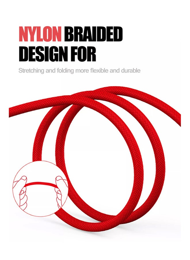 LDNIO - 3 In 1 Fast Charge Cable Multicolour - Image 1