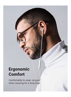 Ugreen USB C Headhones with Microphone, HiFi Stereo Sound USB C Wired Earphones for iPhone 15/15 Plus/15 Pro/15 Pro Max Samsung S23/S23 Ultra, S22/S22 Ultra, S21, A04, Redmi Note 12/12 Pro, Oneplus White  - Image 5