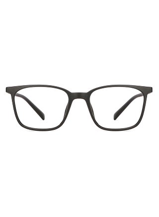 Zero Power Full Rim Bluecut & Antiglare Square Shape Computer Eyeglasses LB E13526 - 51mm - Black - v1652332304/N53248403A_1