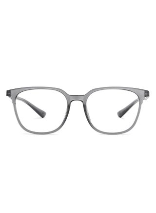 Zero Power Full Rim Bluecut & Antiglare Square Shape Computer Eyeglasses LB E14244 - 48mm - Grey - v1652332312/N53248422A_1