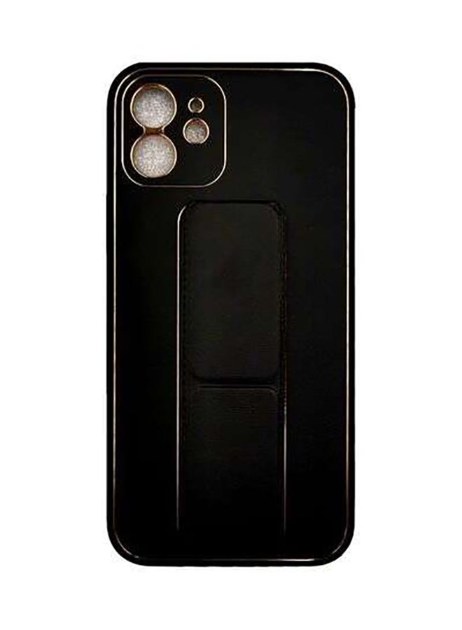 MARGOUN Protective Cover With Magnetic Wrist Strap 3 In 1 Stand For Apple iPhone 12 Black - Image 1